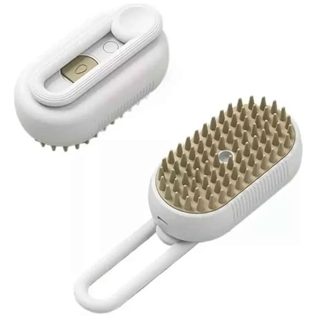 Cepillo vapor de masaje para mascota 3 en 1